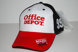 NASCAR Team Caliber Licensed  Office Depot #99 Carl Edwards Cap Hat - £13.36 GBP