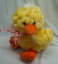 Dan Dee Very Soft Yellow Duckling Duck 8&quot; Plush Stuffed Animal Toy New - £11.84 GBP