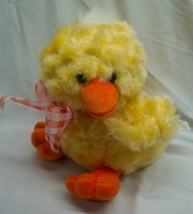 Dan Dee Very Soft Yellow Duckling Duck 8&quot; Plush Stuffed Animal Toy New - £11.10 GBP