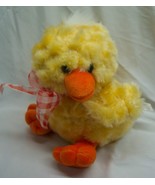 Dan Dee VERY SOFT YELLOW DUCKLING DUCK 8&quot; Plush Stuffed Animal Toy NEW - $282.14 MXN