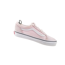 Vans Old Skool Mens 7 Womens 8.5 Low Top Pink/White Lace Up Casual Shoes - £22.81 GBP