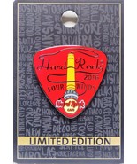  Hard Rock Cafe Limited Edition True Hard Rocker Four Winds Guitar Pick Pin - £15.49 GBP