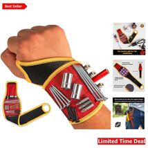Innovative Neoprene Magnetic Wristband with Pockets - Handyman's Essential - $51.43