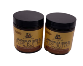 (2) Sunny Isle Jamaican Black Castor Oil Pure Butter Coconut / 4 fl oz - £11.26 GBP