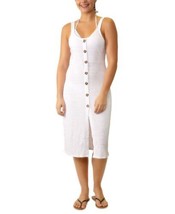 Miken Juniors Adjustable Button-Front Cover-Up Color Bright White Size X... - $33.66