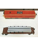 Lionel No 6511 Flat Car with Pipe Load In original box - $79.08