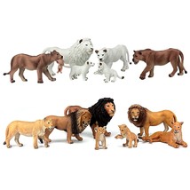 African Jungle Animals Toy Lions Figure Realistic Plastic Figurine Plays... - $61.74