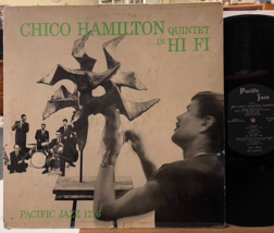 Chico Hamilton Quintet in HI FI Vinyl LP Pacific Jazz PJ-1216 Jim Hall 1st Press - £12.48 GBP