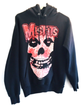 Vtg Misfits Pullover Hoodie Punk Rock Hood Sweatshirt 2004 Hanes Tag Sz ... - $74.09