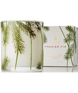 Thymes Frasier Fir Poured Candle, Pine Needle Design 185g / 6.5 oz New i... - $39.11