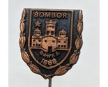 Vintage 1868 Sombor Banka Serbia Pinback - £21.02 GBP