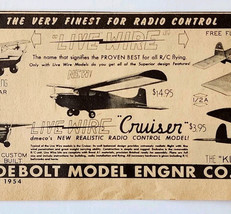 1974 DeBolt Radio Control Model Supply Advertisement Airplane Kits DWQQ13 - $19.99