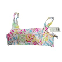 NWT No Boundaries Large 11-13 Multi Color bikini bathing suit top - $7.00