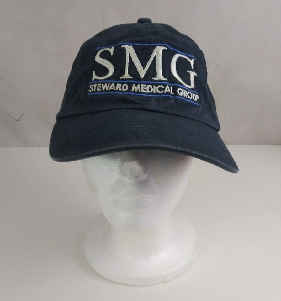SMG Steward Medical Group Blue Embroidered Unisex Adjustable Baseball Cap - $12.86