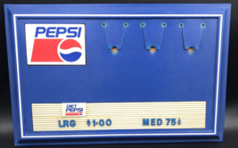 Vintage Pepsi Large Blue Sign w/ Menu Board Diet Pepsi 23&quot; x 15&quot; - £58.76 GBP