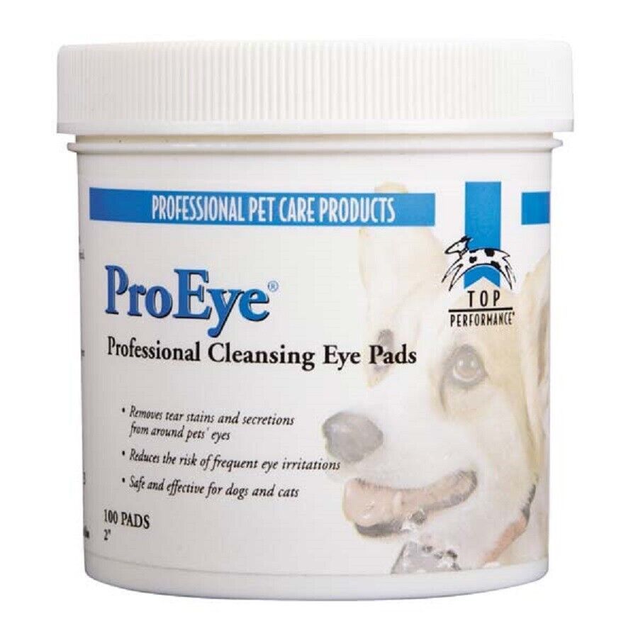 Top Performance ProEye Eye Cleansing PADS 100 ct Wipes Pet TEAR STAIN CL... - $8.99