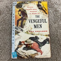 The Vengeful Men Western Paperback Book by Ray Gaulden Pulp Perma Books 1957 - £5.06 GBP