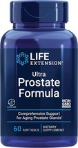 Life Extension Ultra Prostate Formula Beta Sitosterol, Saw Palmetto, 60 Sgels - £22.04 GBP