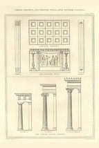 Greek Columns, decorated Walls &amp; Coffer Ceilings 20 x 30 Poster - £20.70 GBP