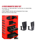 Toolbox Tray Set Tool 4 Pc Magnetic Box Cabinet Side Shelf Storage Van T... - £62.26 GBP