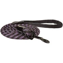 Westminster Pet Products 80122TV Black with Purple Dog Leash, 5/8&quot; x 6&#39; - $41.60 CAD