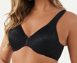 Breezies Wild Rose Seamless Front Close Bra 34 B - £10.26 GBP