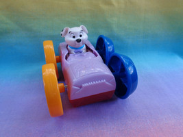 Vintage 1998 McDonald&#39;s Disney 101 Dalmatians Flip Car Puppy Dog &amp; Pig  - £1.53 GBP