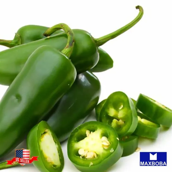 Non Gmo 50+ Hot Jalapeno Pepper Seeds M Heirloom Fresh Garden - £5.49 GBP