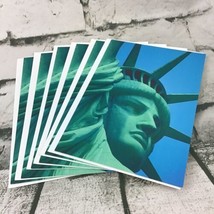 Hallmark Statue Of Liberty “America Is Beautiful” Greeting Cards Lot Of 6  - £7.77 GBP