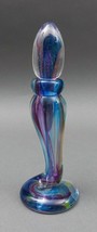 Andrew Shea Signed Hand Blown Art Glass Perfume Bottle With Dauber - £306.88 GBP