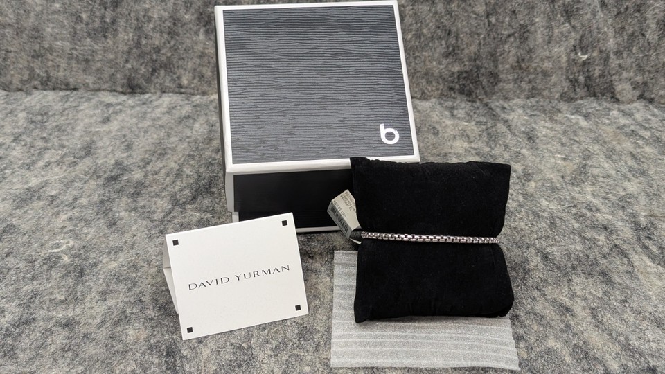 NEW Authentic David Yurman SMALL 925 Sterling SIlver Box Chain Bracelet ... - $229.99 NEW Authentic David Yurman SMALL 925 Sterling SIlver Box Chain Bracelet ... - $229.99