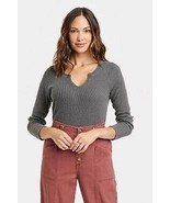 Knox Rose Womens Size Small LS  Notch Neck Waffle Thermal Knit Top, Dark... - €11,24 EUR Knox Rose Womens Size Small LS  Notch Neck Waffle Thermal Knit Top, Dark... - €11,24 EUR