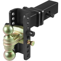 VEVOR Adjustable Trailer Hitch, 6-Inch Drop &amp; 4.5-Inch Rise Hitch Ball M... - $257.81