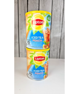 LOT OF 2, Lipton Peach Iced Tea Mix Powder Makes 10 Quarts - $15.84