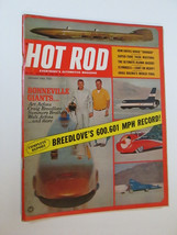 Vtg Hot Rod Car Magazine - January 1966 Rat ROD (Breedlove&#39;s 600.601 MPH) Auto - £6.24 GBP