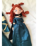Disney Store Princess Merida Costume Dress Gown Girls 9-10 EUC Doll - $54.29 CAD