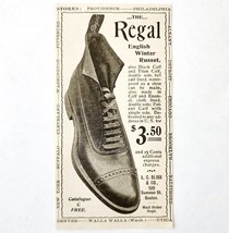 Regal English Leather Dress Shoes 1897 Advertisement Victorian Fashion A... - €17,30 EUR
