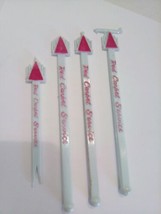 3 United Airlines Red Carpet Service Swizzle Sticks Drink Stirrers &amp; Pick  - £8.48 GBP