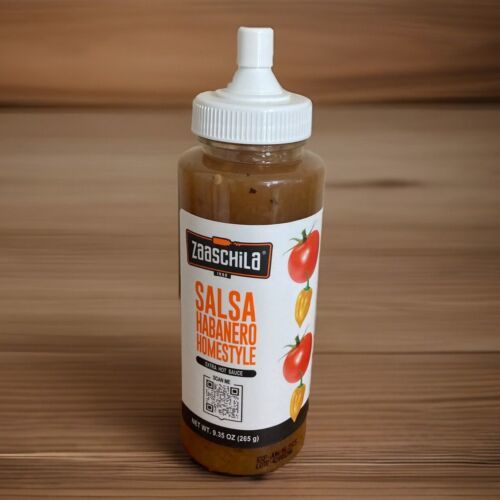 Zaaschila Salsa Habanero Homestyle Extra Hot 9.35 Oz. Plastic Bottle - $9.88