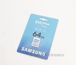 Samsung Evo Plus 64GB Sdxc Full Size Memory Card Class 10 U3 MB-SC64K/AM - £9.40 GBP