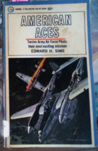 American Aces Edward Sims Twelve Army Air Force Pilots WWII Paperback Book - $18.84 MXN