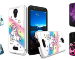 Tempered Glass / Design Cover Phone Case For Cricket Icon 2 (U325AC) 202... - $8.89+