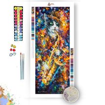 Saxophone - Afremov - Paint By Numbers Kit - £23.84 GBP+