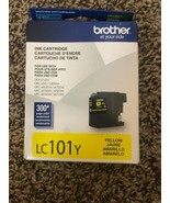 Brother LC101Y Yellow Ink Cartridge Standard Yield GENUINE OEM LC101Y - $487.79 MXN