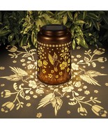 Solar Lanterns Outdoor Waterproof Hummingbird Garden Decor Gifts For, Porch - $44.95