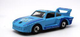 VTG 1983 Matchbox #71 Racing Porsche 935 Racer Car #55 (Blue elf Sachs 1... - $8.00