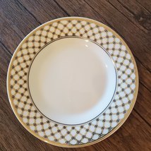 Porcelain Blue and Gold Plates, set of 2, Joseph Sedgh, Side Salad Plate image 6