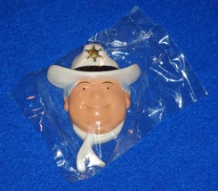 *NEW* JEFFERSON PARISH SHERIFF HARRY LEE COWBOY HEAD MARDI GRAS MAGNET *... - $4.99
