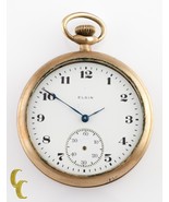 Elgin Ancien Ouvert Visage or Rempli Poche Montre Gr 303 Taille 12 7 Bijou - $751.80 CAD