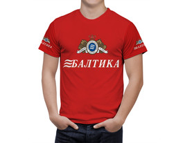 Baltika Beer Red T-Shirt, High Quality, Gift Beer Shirt - £25.57 GBP